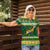 South Africa Christmas Rugby Women Polo Shirt Springboks Geseende Kersfees