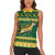 South Africa Christmas Rugby Women Sleeveless Polo Shirt Springboks Geseende Kersfees