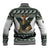 South Africa Christmas Rugby Baseball Jacket Springboks Mascot Mix African Pattern - Wonder Print Shop