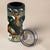 South Africa Christmas Rugby 4 in 1 Can Cooler Tumbler Springboks Mascot Mix African Pattern - Wonder Print Shop