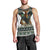 South Africa Christmas Rugby Men Tank Top Springboks Mascot Mix African Pattern - Wonder Print Shop