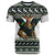 South Africa Christmas Rugby T Shirt Springboks Mascot Mix African Pattern