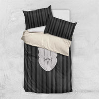 Liberia Black Kpelle Traditional Pattern Bedding Set - Wonder Print Shop