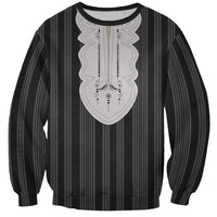 Liberia Black Kpelle Traditional Pattern Sweatshirt - Wonder Print Shop