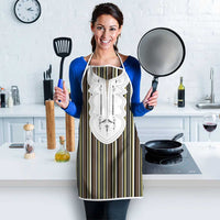 Liberia Brown Kpelle Traditional Pattern Apron - Wonder Print Shop