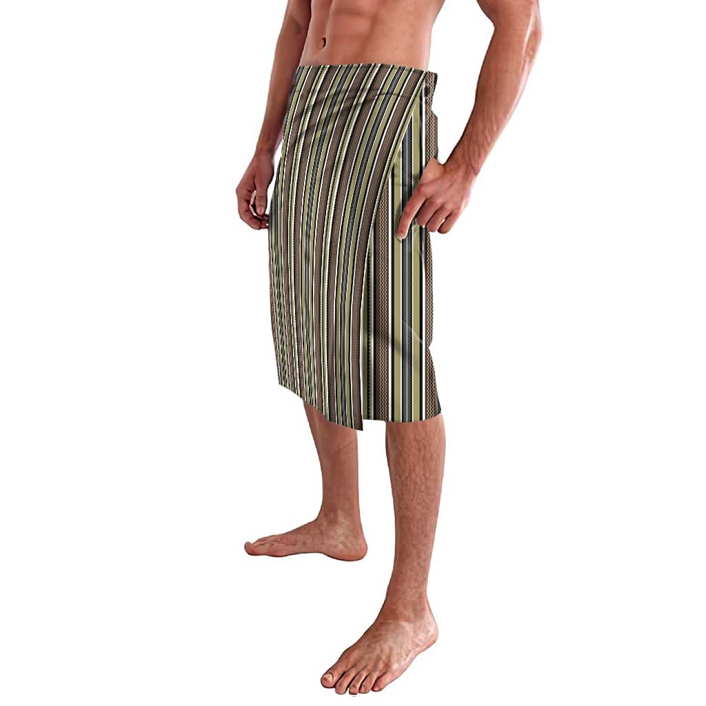 Liberia Brown Kpelle Traditional Pattern Lavalava - Wonder Print Shop