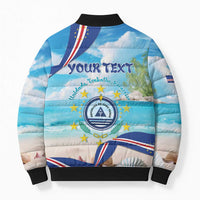 Cape Verde Morabeza Bomber Puffer Jacket Island Welcome - Wonder Print Shop