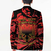 Happy Albania Independence Day Blazer Albanian Eagle - Wonder Print Shop
