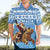 Personalised Somalia Christmas Hawaiian Shirt Black Santa Riding Leopard Kirismas Wacan - Wonder Print Shop