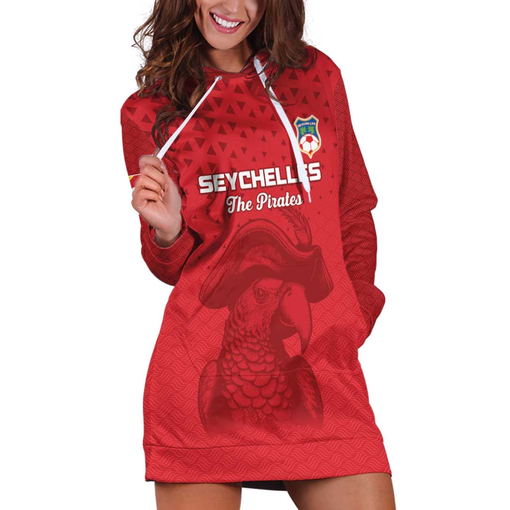 Custom Seychelles Football Hoodie Dress Go The Pirates - Wonder Print Shop