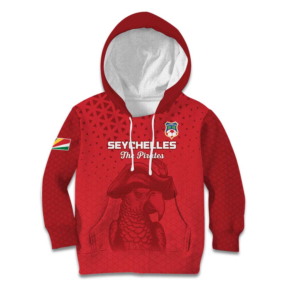 Custom Seychelles Football Kid Hoodie Go The Pirates - Wonder Print Shop