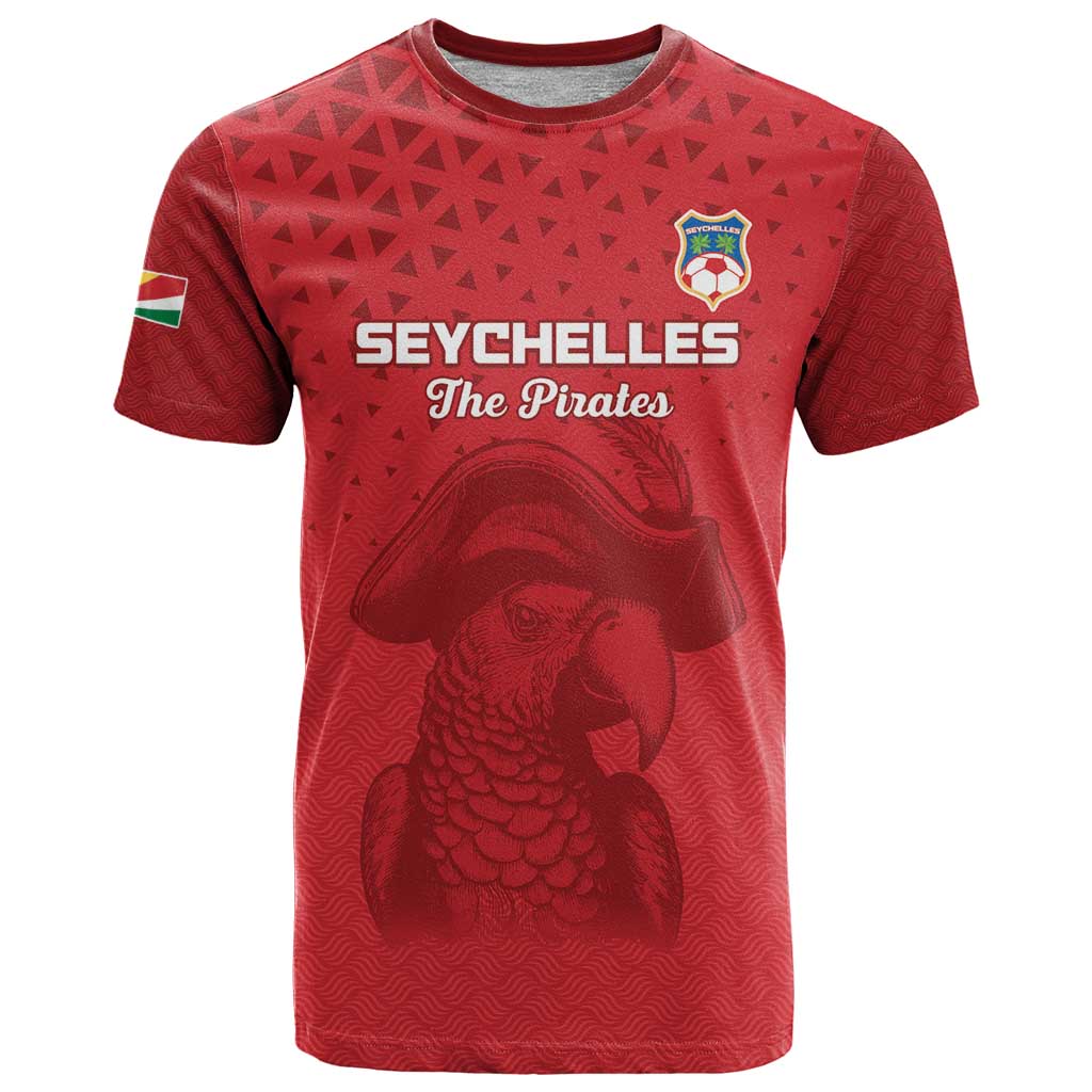 Custom Seychelles Football T Shirt Go The Pirates - Wonder Print Shop