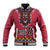 Personalised Kenya Maasai Shuka Baseball Jacket Mix Dashiki - Beadwork Pattern - Wonder Print Shop