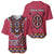 Personalised Kenya Maasai Shuka Baseball Jersey Mix Dashiki - Beadwork Pattern - Wonder Print Shop