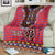 Kenya Maasai Shuka Blanket Mix Dashiki - Beadwork Pattern