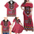 Personalised Kenya Maasai Shuka Family Matching Off Shoulder Maxi Dress and Hawaiian Shirt Mix Dashiki - Beadwork Pattern - Wonder Print Shop