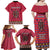 Personalised Kenya Maasai Shuka Family Matching Off Shoulder Maxi Dress and Hawaiian Shirt Mix Dashiki - Beadwork Pattern - Wonder Print Shop