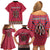 Personalised Kenya Maasai Shuka Family Matching Off Shoulder Short Dress and Hawaiian Shirt Mix Dashiki - Beadwork Pattern - Wonder Print Shop