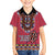 Personalised Kenya Maasai Shuka Family Matching Puletasi and Hawaiian Shirt Mix Dashiki - Beadwork Pattern - Wonder Print Shop