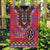 Kenya Maasai Shuka Garden Flag Mix Dashiki - Beadwork Pattern - Wonder Print Shop