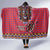 Kenya Maasai Shuka Hooded Blanket Mix Dashiki - Beadwork Pattern