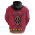 Personalised Kenya Maasai Shuka Hoodie Mix Dashiki - Beadwork Pattern - Wonder Print Shop