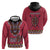 Personalised Kenya Maasai Shuka Hoodie Mix Dashiki - Beadwork Pattern - Wonder Print Shop