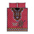 Kenya Maasai Shuka Quilt Bed Set Mix Dashiki - Beadwork Pattern - Wonder Print Shop