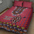 Kenya Maasai Shuka Quilt Bed Set Mix Dashiki - Beadwork Pattern - Wonder Print Shop