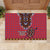 Kenya Maasai Shuka Rubber Doormat Mix Dashiki - Beadwork Pattern - Wonder Print Shop