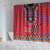 Kenya Maasai Shuka Shower Curtain Mix Dashiki - Beadwork Pattern