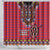 Kenya Maasai Shuka Shower Curtain Mix Dashiki - Beadwork Pattern