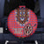 Kenya Maasai Shuka Spare Tire Cover Mix Dashiki - Beadwork Pattern - Wonder Print Shop