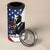 Happy MLK Day 4 in 1 Can Cooler Tumbler Everybody Can Be Great Because Everybody Can Serve - Wonder Print Shop