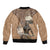 South Africa Zulu People Bomber Jacket Zulu Warrior - Wonder Print Shop