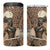 South Africa Zulu People 4 in 1 Can Cooler Tumbler Zulu Warrior - Wonder Print Shop