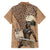 South Africa Zulu People Family Matching Off Shoulder Short Dress and Hawaiian Shirt Zulu Warrior - Wonder Print Shop