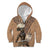 South Africa Zulu People Kid Hoodie Zulu Warrior - Wonder Print Shop