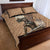 South Africa Zulu People Quilt Bed Set Zulu Warrior - Wonder Print Shop