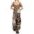 South Africa Zulu People Summer Maxi Dress Zulu Warrior