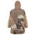 South Africa Zulu People Wearable Blanket Hoodie Zulu Warrior