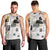 Civil Rights Leaders Men Tank Top Newspaper Print Style