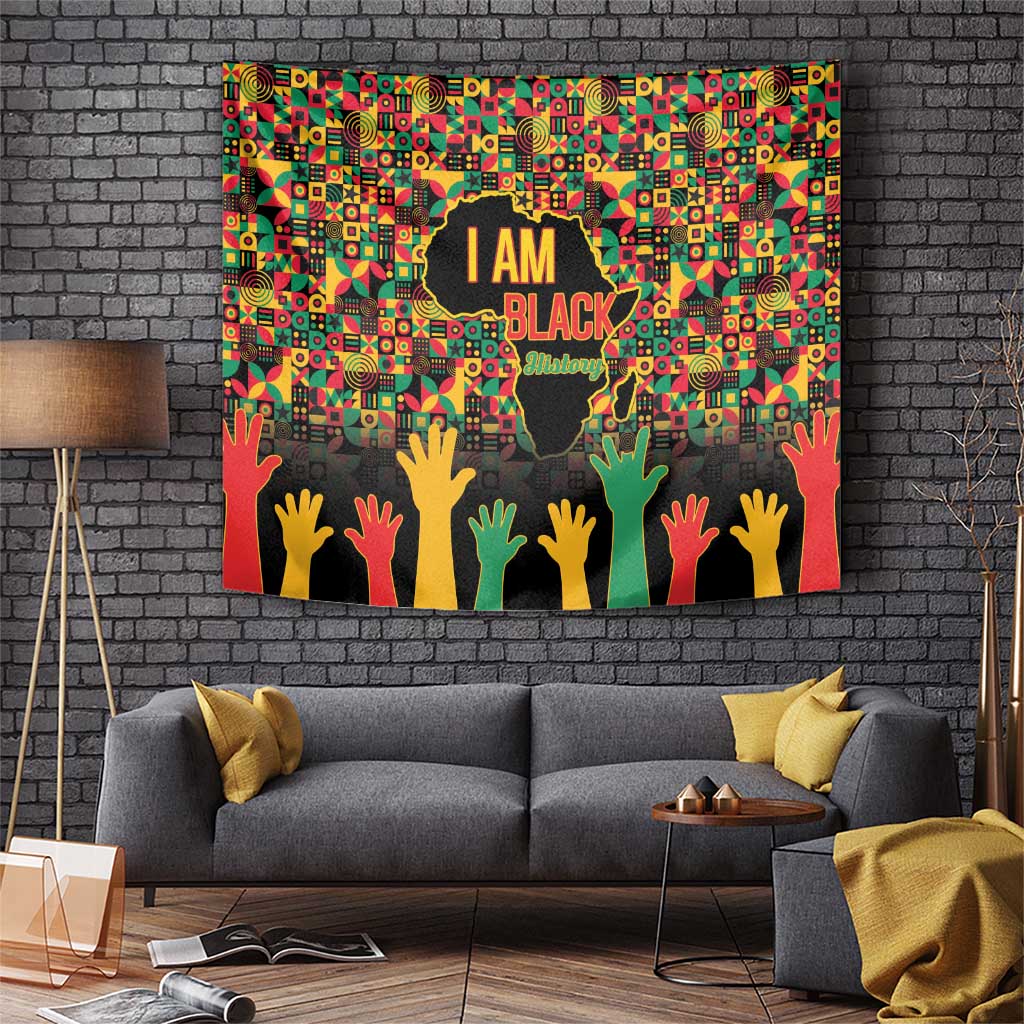 Black History Month Tapestry I Am Black History