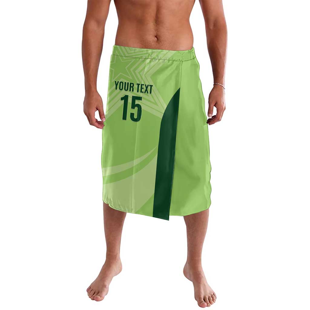 Custom Pakistan Cricket Lavalava Go Shaheens LT15