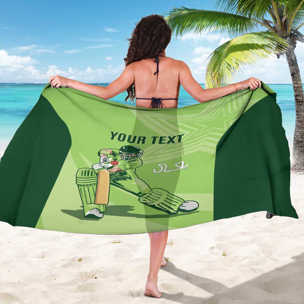Custom Pakistan Cricket Sarong Go Shaheens LT15