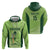 Custom Pakistan Cricket Zip Hoodie Go Shaheens LT15