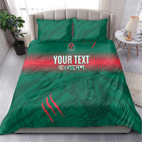 Custom Bangladesh Cricket Bedding Set Go Tigers