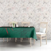 Custom Bangladesh Cricket Tablecloth Go Tigers