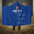 Custom England Cricket Hooded Blanket Go Three Lions - Blue Ver