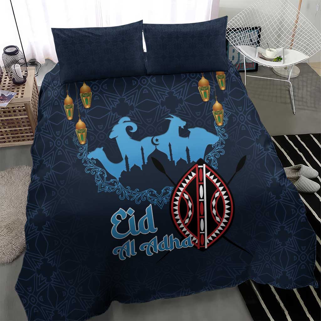 Kenya Happy Eid Mubarak Bedding Set Eid Al-Adha